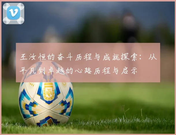 王汝恒的奋斗历程与成就探索：从平凡到卓越的心路历程与启示